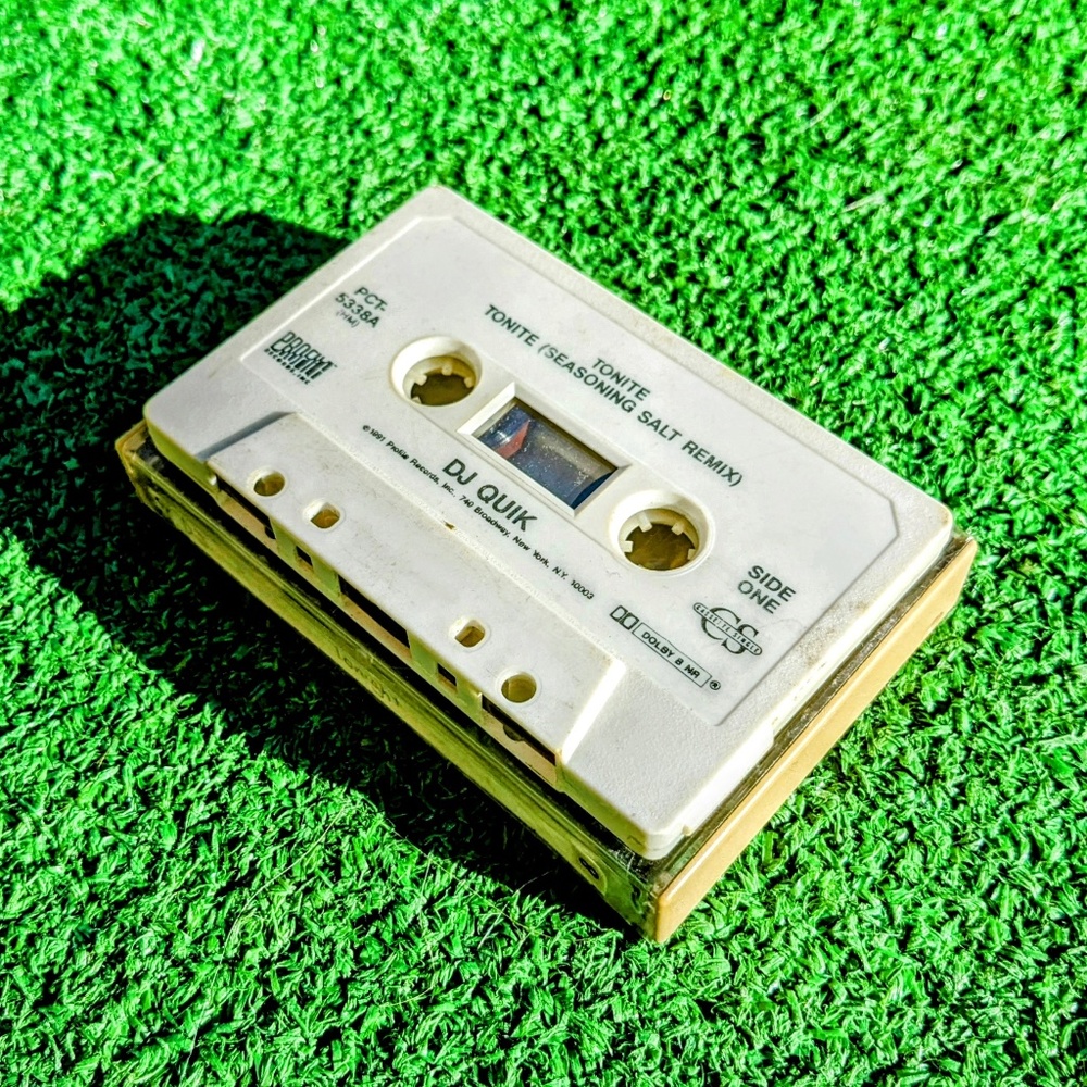 DJ Quik Tonite-Seasoning Salt Remix 1991 Progile Records Single Cassette Tape